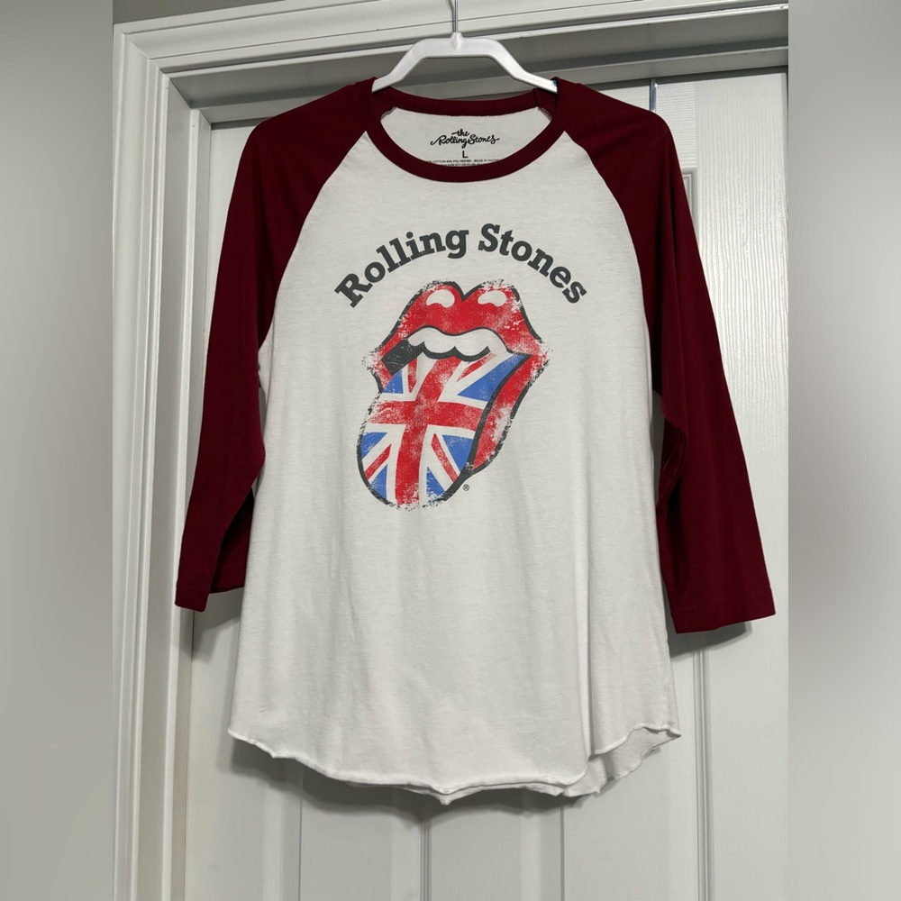Women’s 3/4 length sleeve Rolling Stone shirt